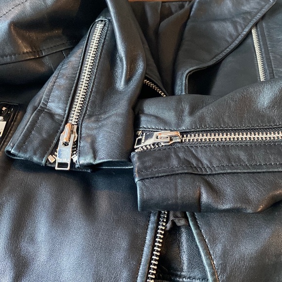 Aritzia Talula Hendrix Leather Biker Jacket - Picture 11 of 13
